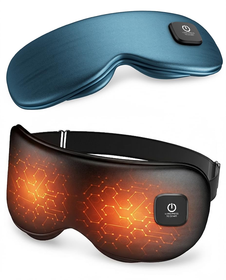 Azang masque oculaire thermique sans fil, confort durable pour détente oculaire