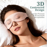 Azang masque en soie respirante extérieure pour dormir sans chaleur