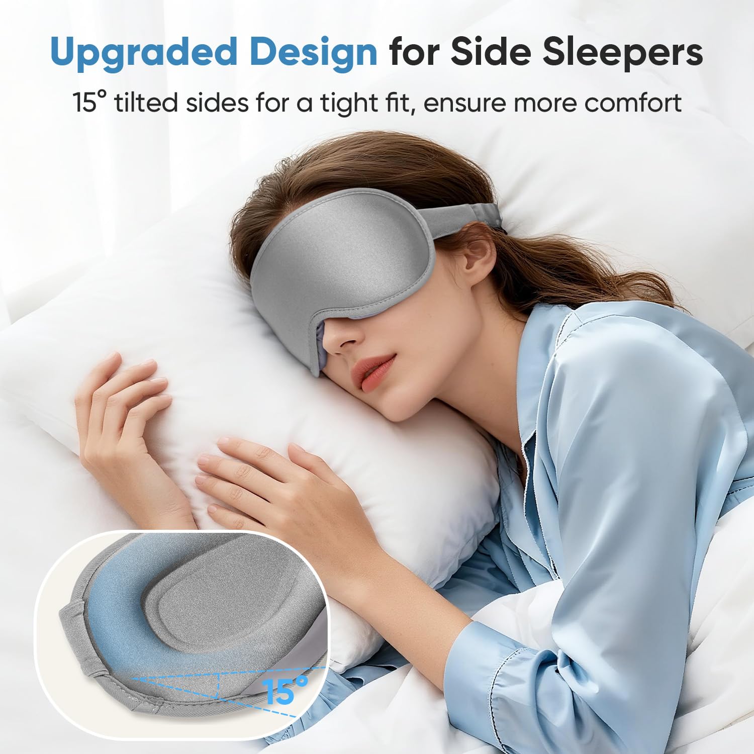 Azang masque yeux-poids relaxation zen favorisant le repos