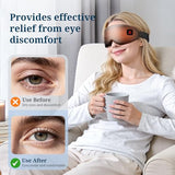 Azang masque yeux silk avec fermeture velcro ajustement personnalisé