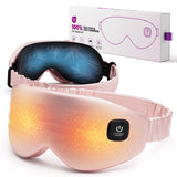 Masque Azang en soie chauffant et refroidissant pour relaxation oculaire.