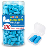 AZEN bouchons d'oreilles bleu lac dans boîte, solution pratique pour le quotidien