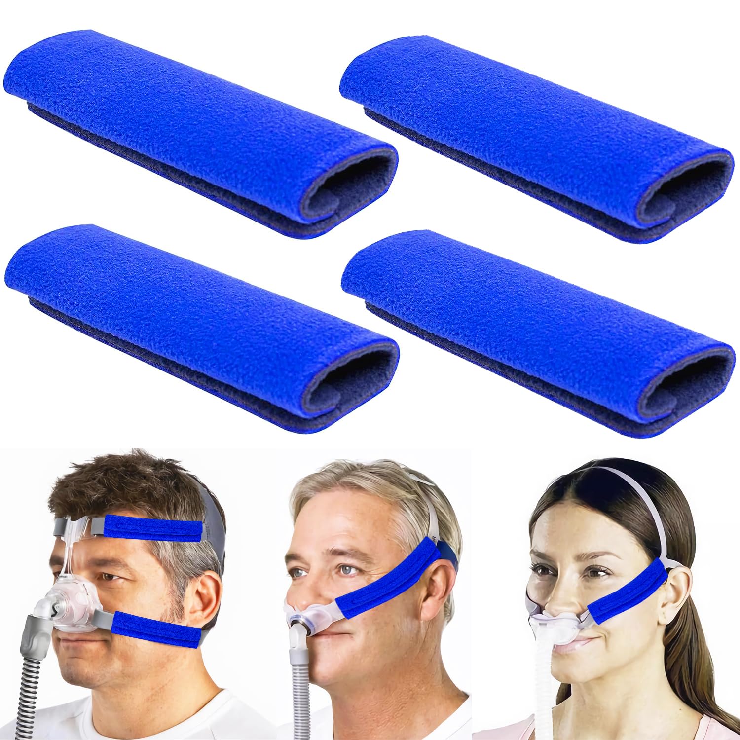 AZEN couvre-sangle CPAP visage-confort, apaise les points de pression nocturnes.