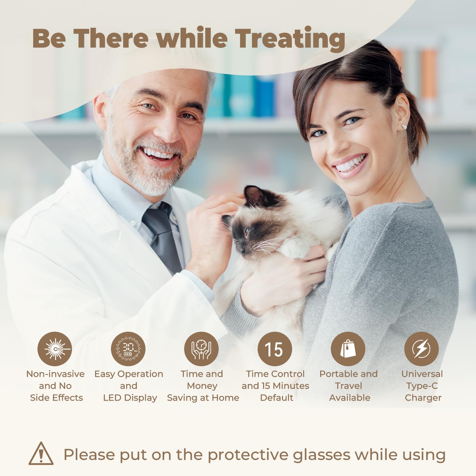 Azilaser lunettes de protection incluses pour une séance sûre.