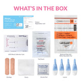 AZOVA kit instructions-utilisation : guide clair pour prélever rapidement et proprement