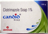 AZTCLIGHT Kaxilu savon médicamenteux au clotrimazole, emballage prêt à l'emploi.