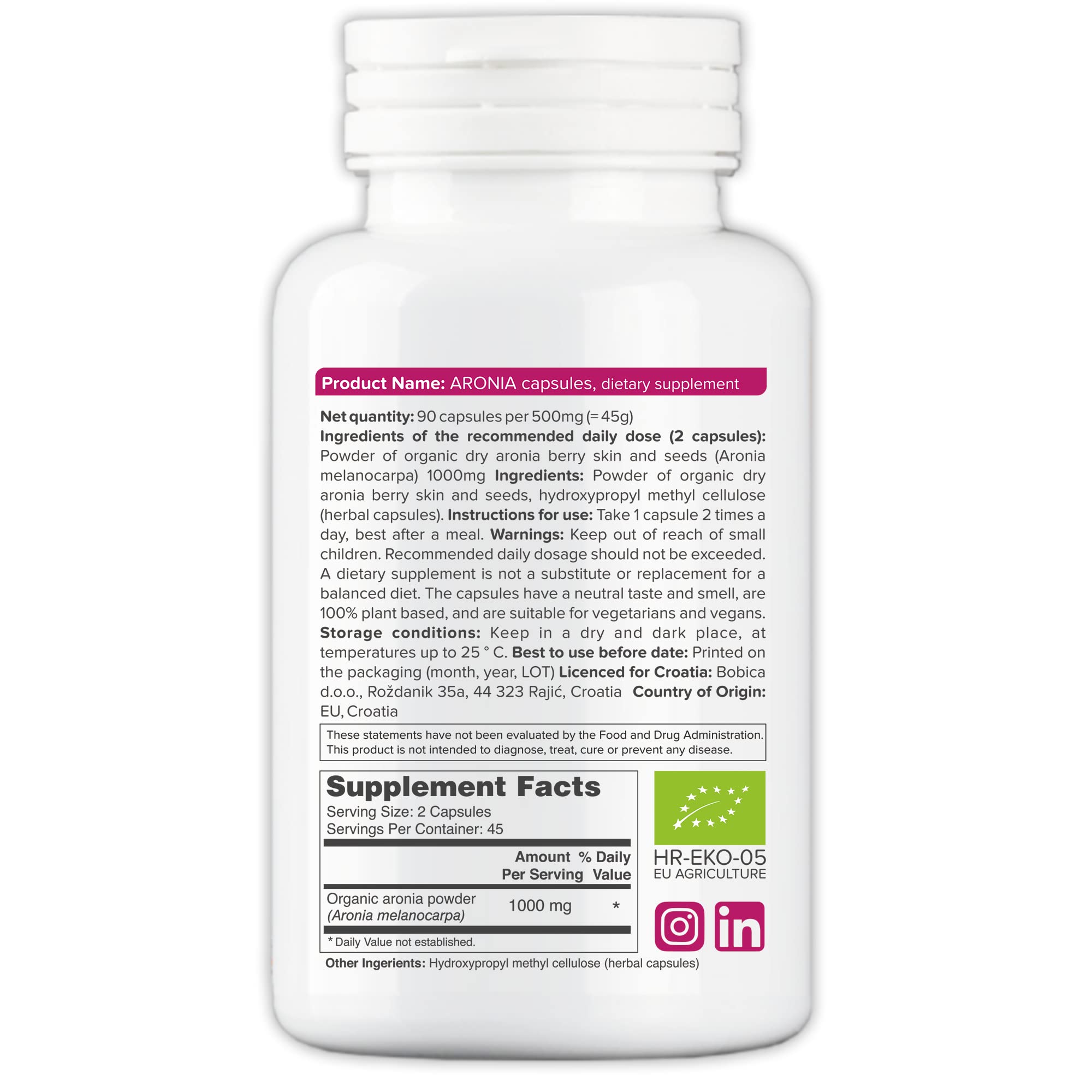 Le produit b-aronia renforce potentiellement l’immunité et le bien-être.
