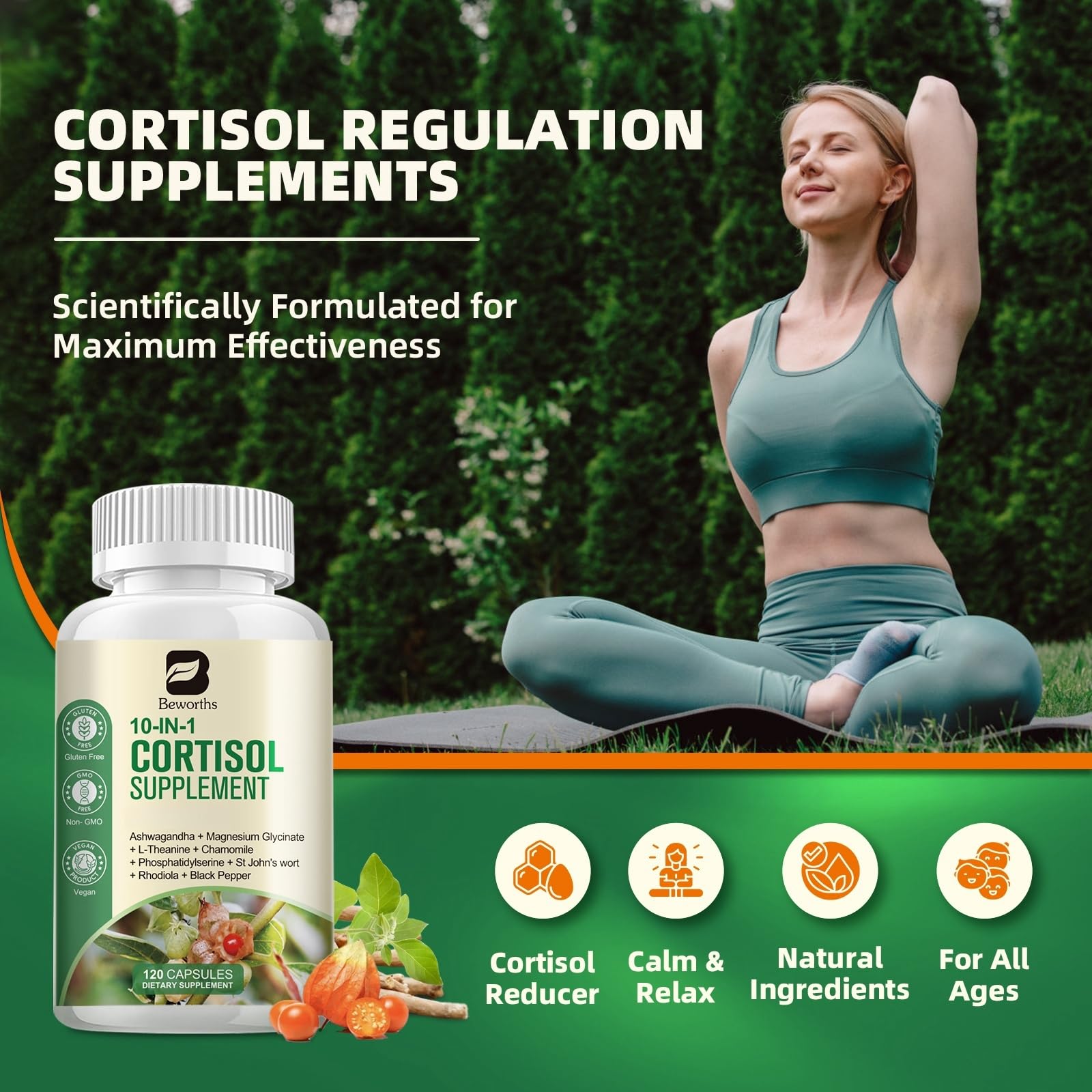 B BEWORTHS Phosphatidylserine 24mg pour le soutien cognitif
