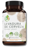 B-Experts Levure de Bière – bouteille recto, source naturelle de vitamines B pour énergie