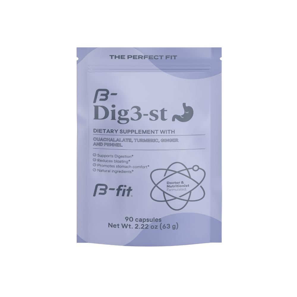 B-FIT B Digestif – bouteille gingembre: soutien potentiel à la digestion après repas