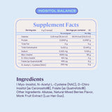 Texture fine et arôme fruits des baies du B-FIT B Inositol Balance.