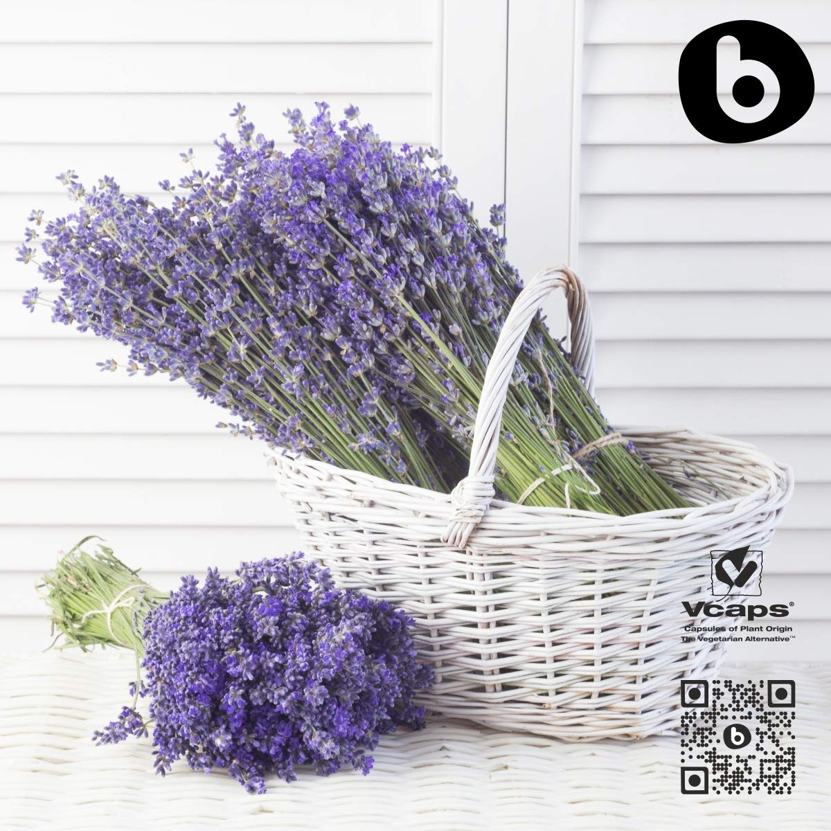 b gélules lavande bio sans-gluten, pour régime hypoallergénique.