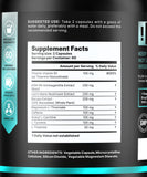 Capsules Lion's Mane de B Life Company favorisant clarté cognitive et concentration.