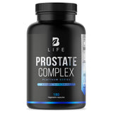 B Life Prostate Complex – bouteille de capsules soutenant la santé prostatique et la fonction urinaire.