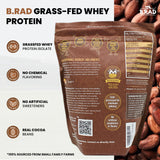 Filtration micro‑filtrée B.rad Isolat Whey pour digestibilité rapide