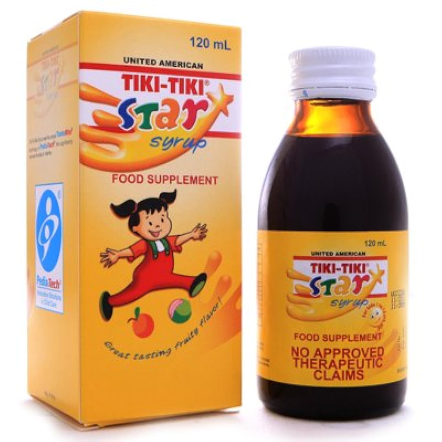 Baagialdic 2 Tiki-Tiki Star Plus Sirop, soutien potentiel à l'appétit des enfants