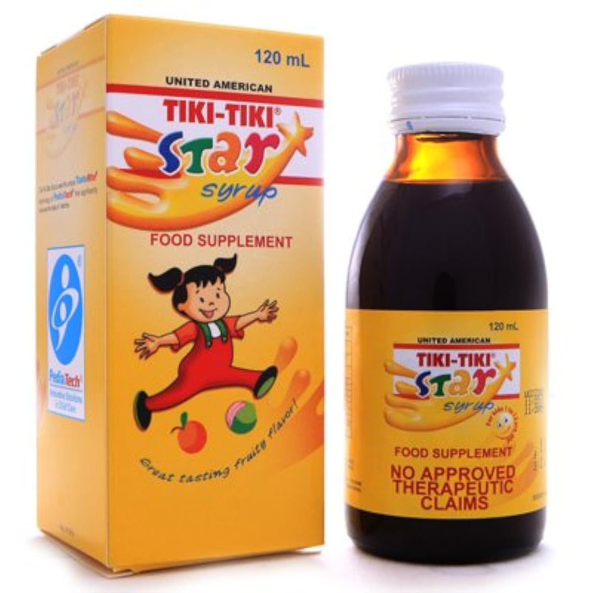 Baagialdic 2 Tiki-Tiki Star Plus Sirop, soutien potentiel à l'appétit des enfants