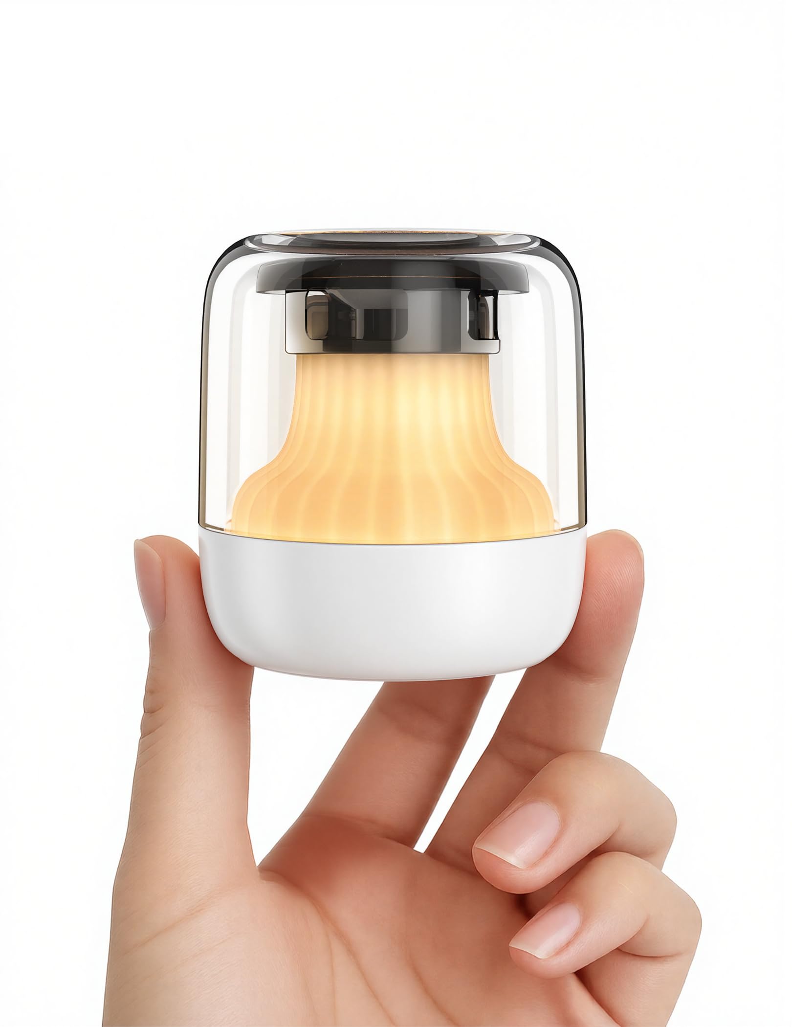 Babelio Pocket Glow – lampe compacte et lumière nocturne idéale pour voyage et sommeil.