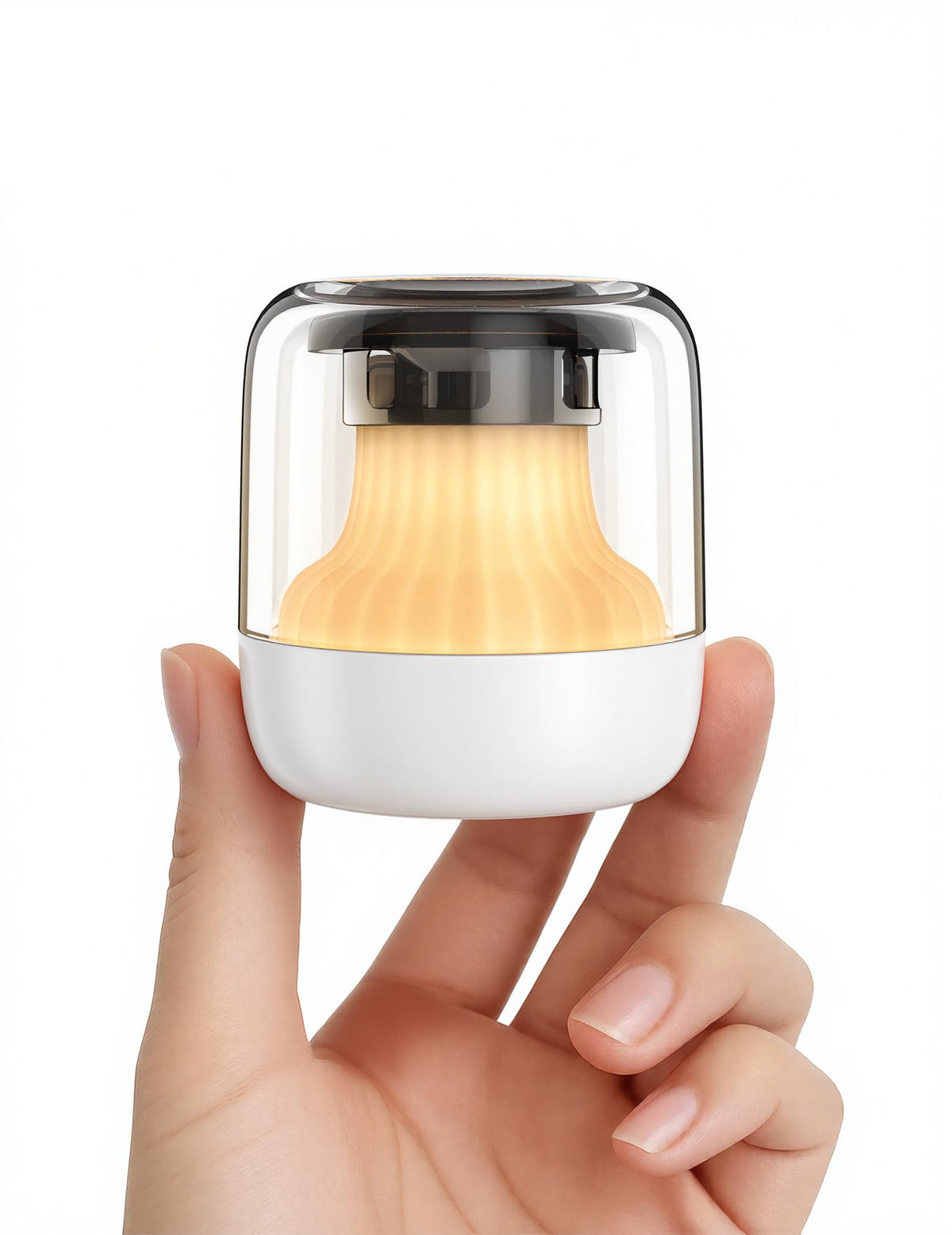Babelio Pocket Glow – lampe compacte et lumière nocturne idéale pour voyage et sommeil.