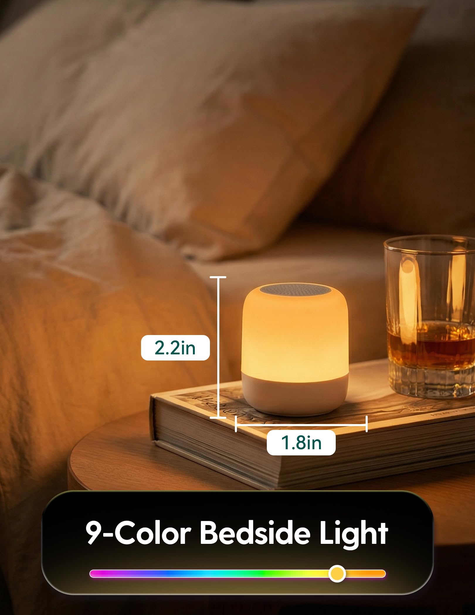 Babelio Pocket Glow compact et portable idéal pour les voyages.