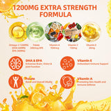 Babivek Oméga-3 Gommes algue DHA EPA active pour utilisation directe