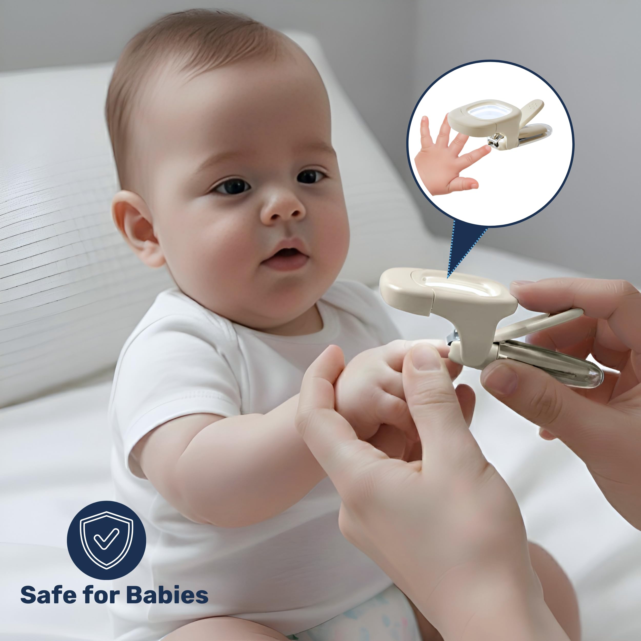 Baby Proof Me kit soins ongles bébé, pratique et sûr.