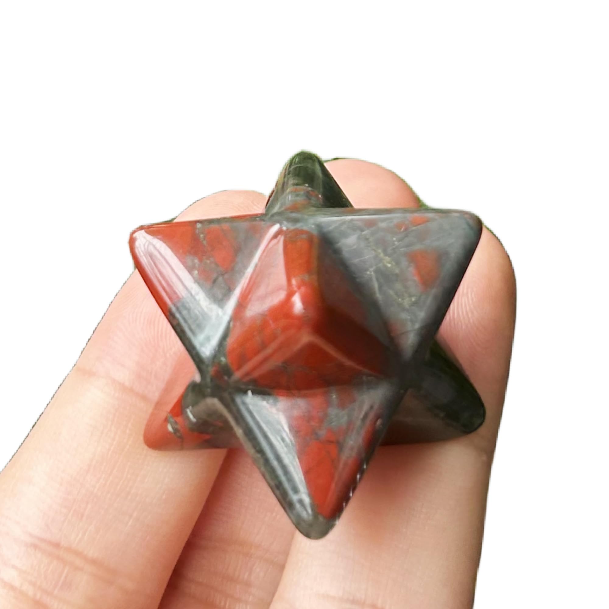 Bacatgem étoile hexagonale, idéale pour la méditation et la décoration d'intérieur.