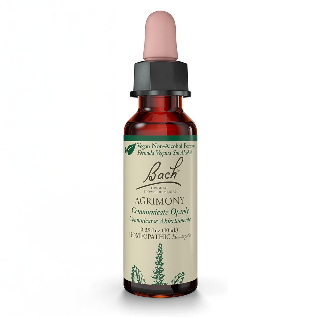 Bach Agrimony - bouteille 10ml prête à explorer l'équilibre émotionnel.