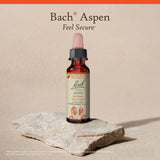 Emballage éthique reflétant le remède Aspen Bach.