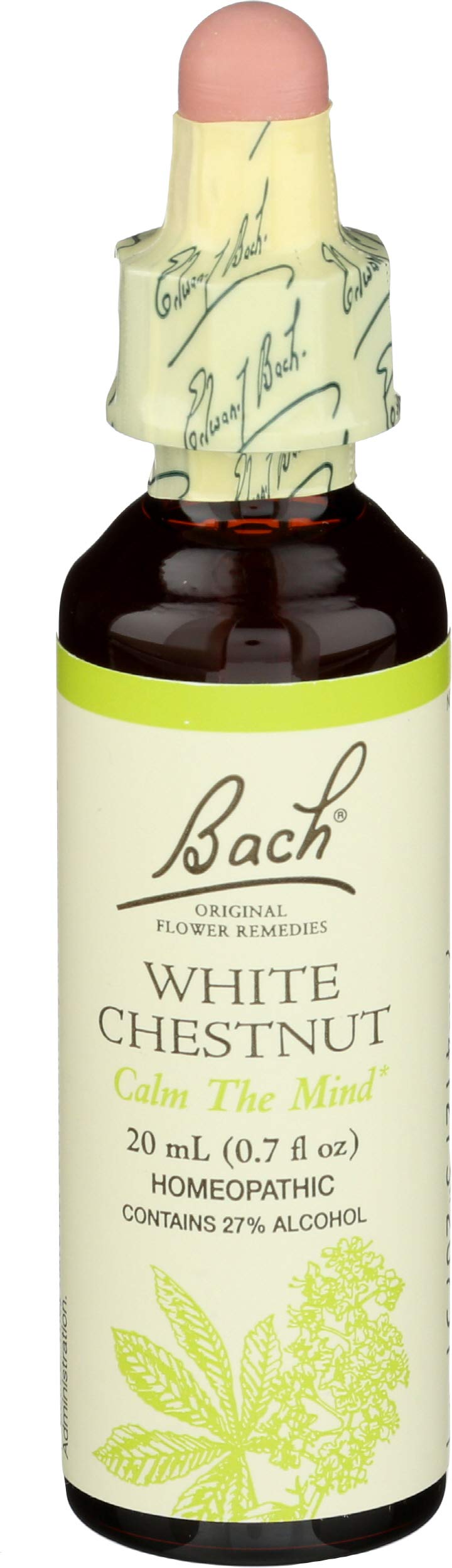 Bach Châtaigne Blanche – bouteille-gouttes favorise la clarté mentale lorsqu’elle est utilisée.