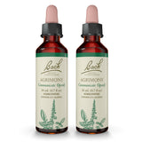 Essences florales Bach Agrimonie, flacon 20 ml prêt à l'emploi pour exprimer ses sentiments.