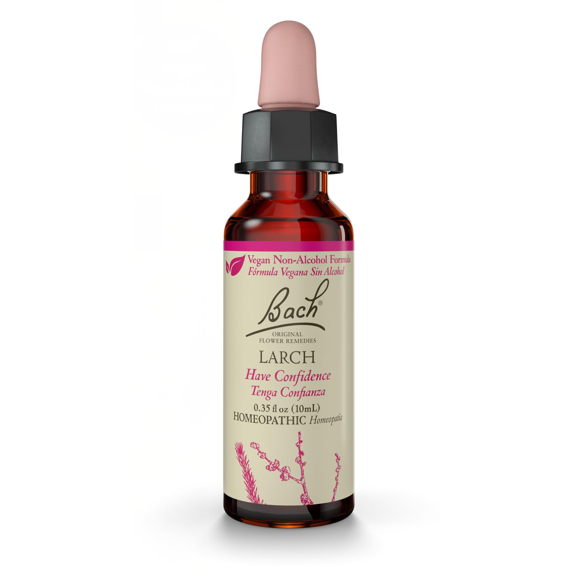 Bach Larch - bouteille 10 ml avec gouttes, favorise la confiance en nouvelles situations.
