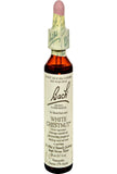 Bach Flower Remedies White Chestnut – flacon avec pipette pour favoriser le calme intérieur.