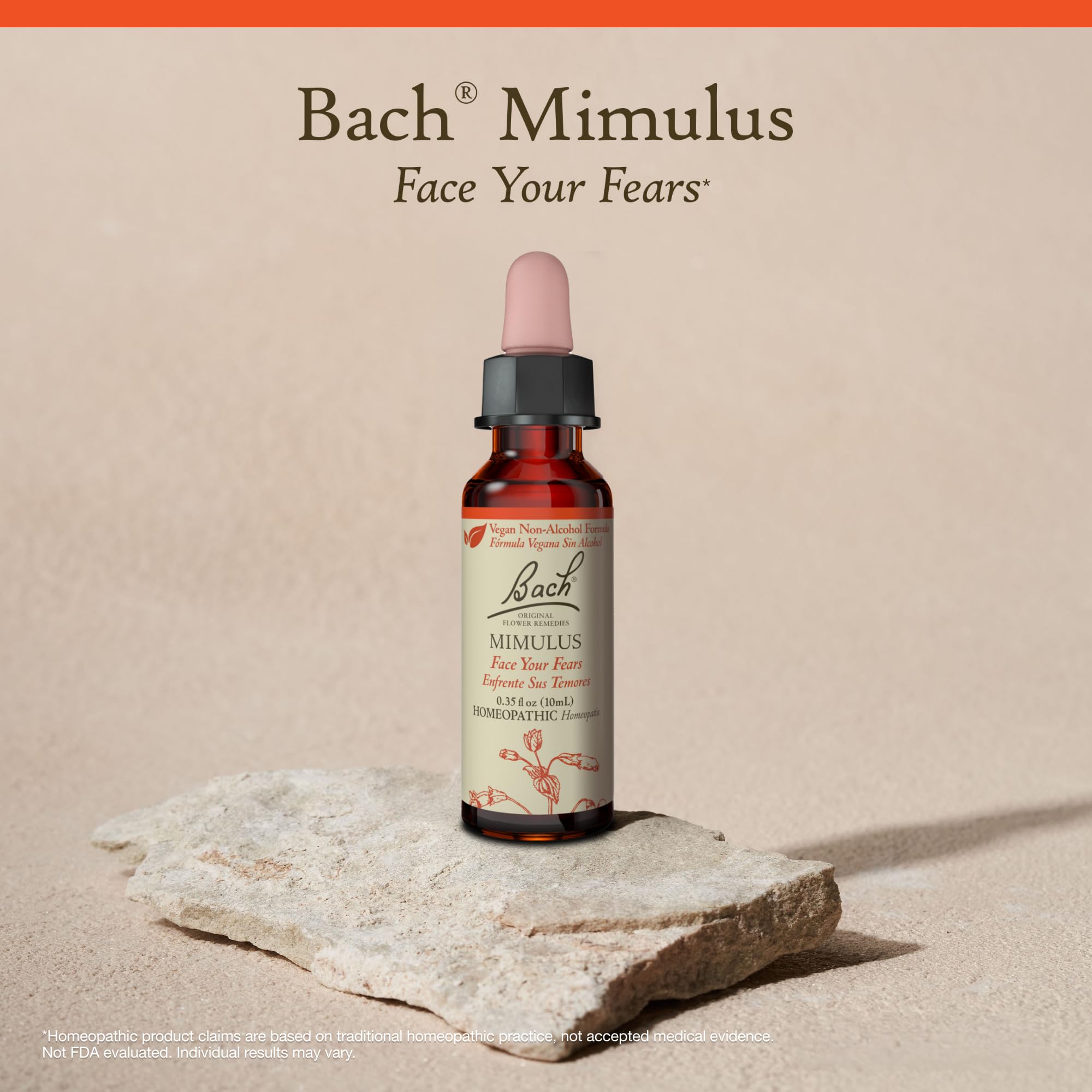 Mimulus Bach – formule vegan sans alcool pour le quotidien.