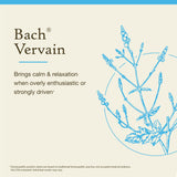 Bach Original Fleurs Vervaine, boîte-emballage pratique pour votre routine bien-être.