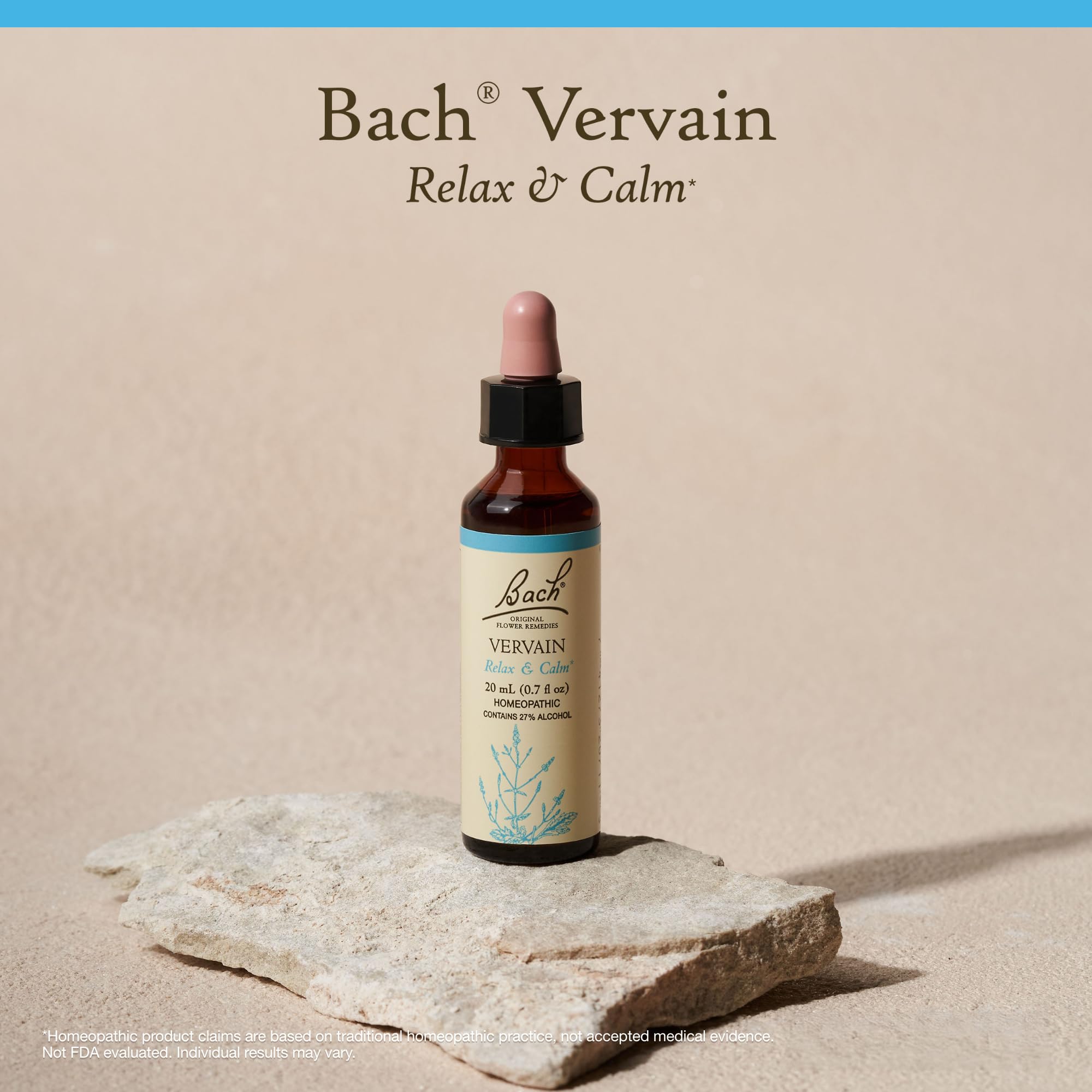 Bach Original Fleurs Vervaine utilisation quotidienne, personnalisez votre routine émotionnelle.