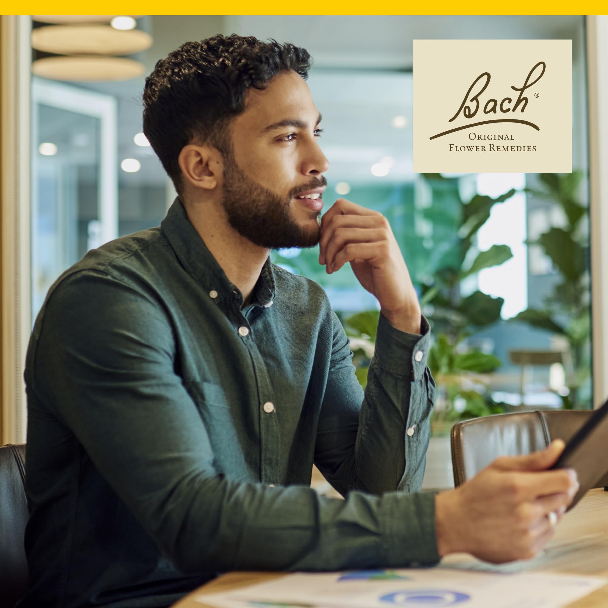 Logo Bach Flower Remedies – symbole de tradition et qualité contemporaine.