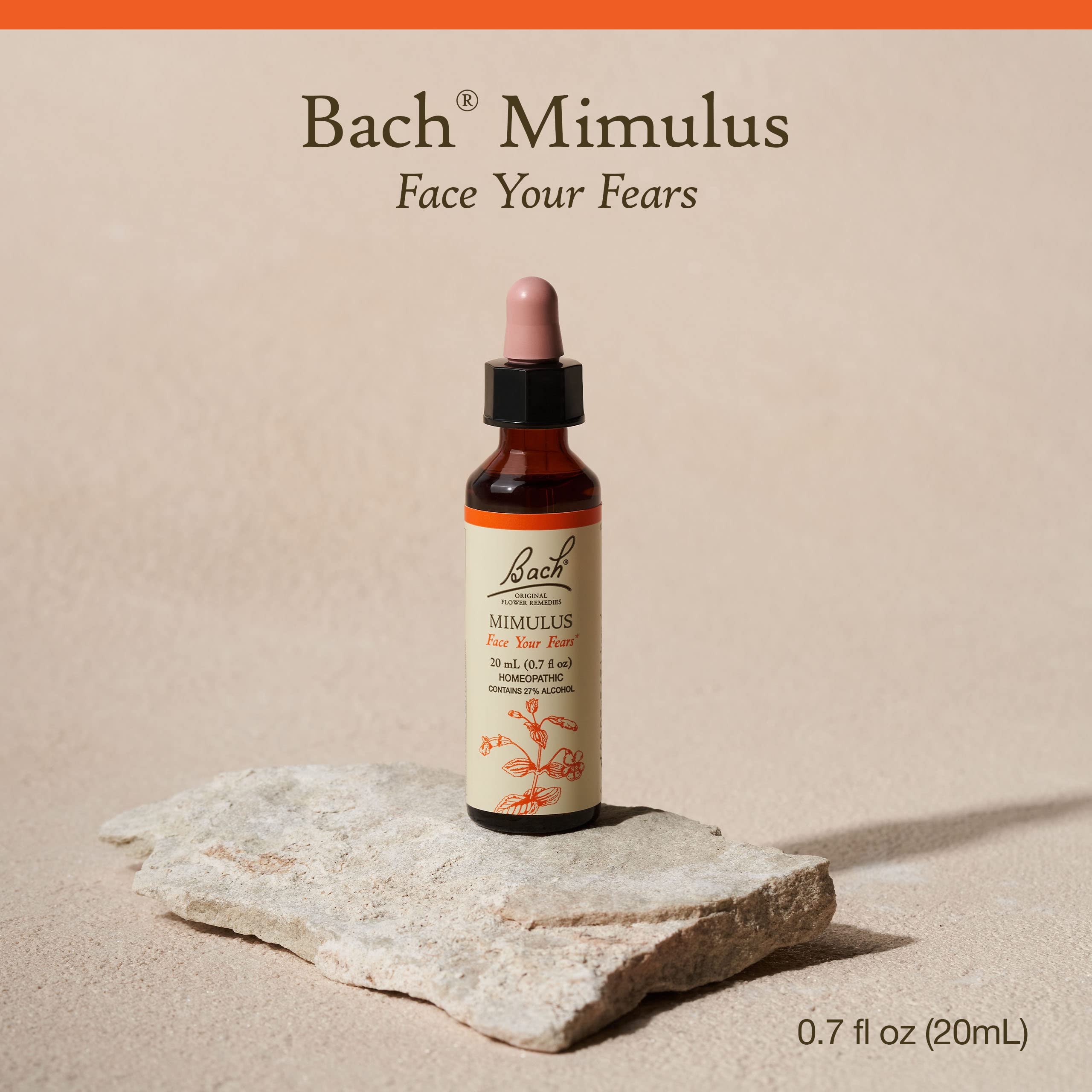Bach Mimulus: gouttes à usage quotidien pour l'équilibre émotionnel.