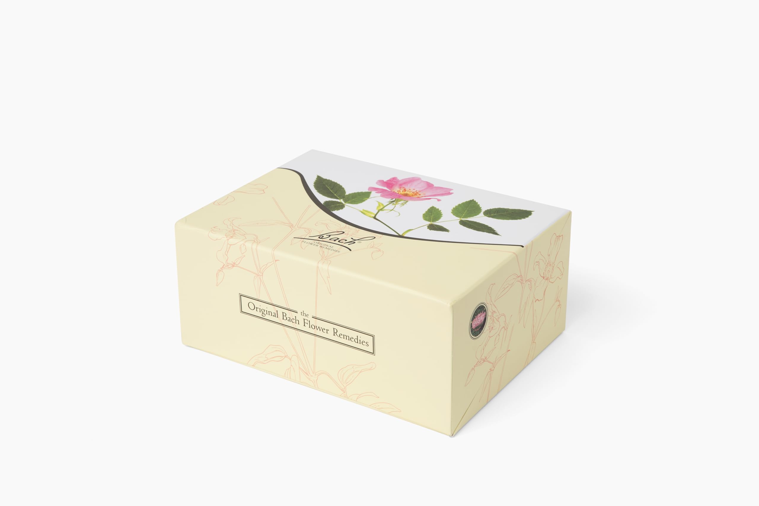 Flacons de remèdes floraux Bach sans alcool, essentiels pour usage domestique