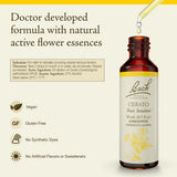 Bach Original Flower Remedies Cerato – gouttes dans l'eau, soutien potentiel à la clarté.