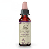 Bach Water Violet, bouteille 10 ml, favorise une connexion calme avec les autres.