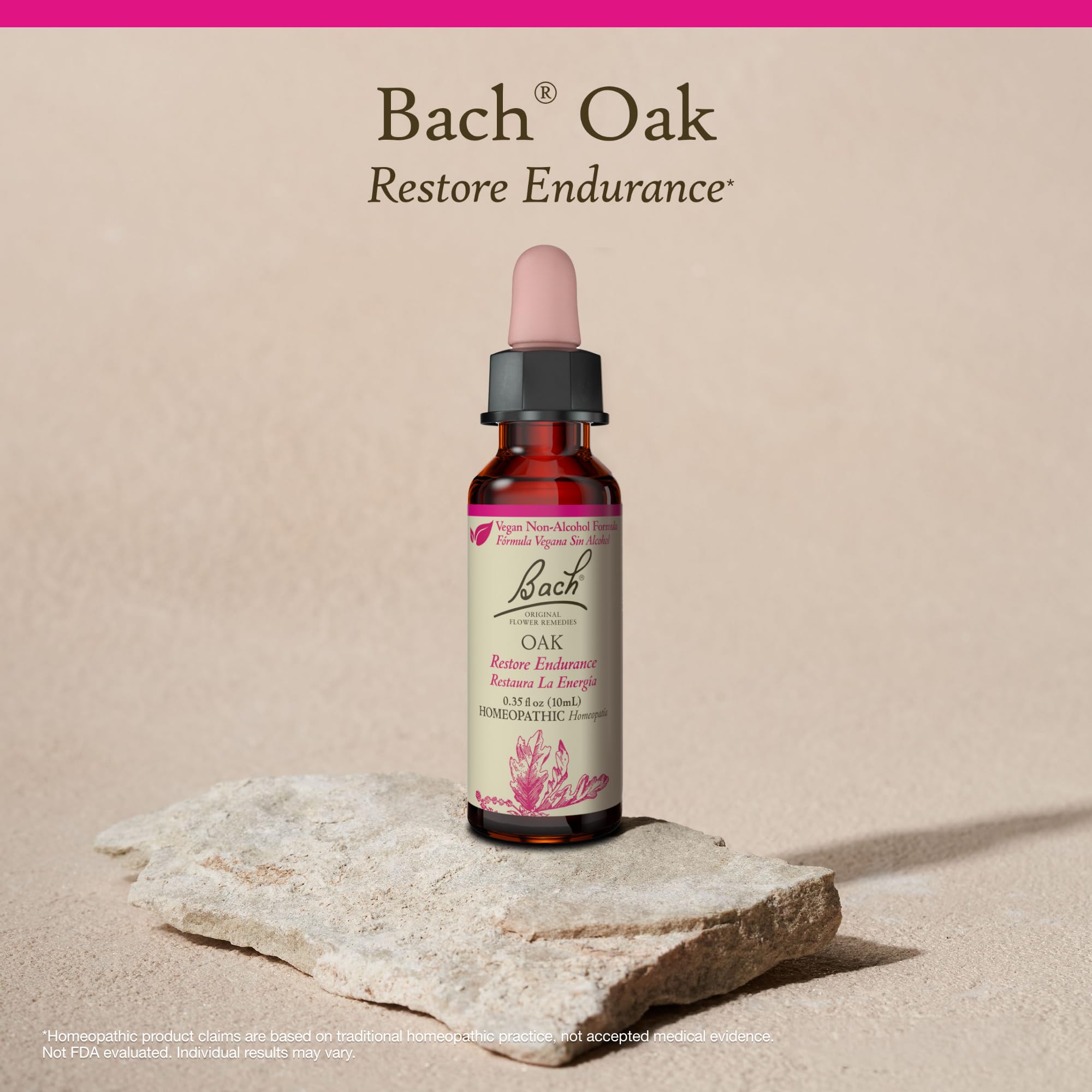 Bach Oak utilisation simple: 2 gouttes ou pipette selon le jour, pour l'equilibre emotionnel