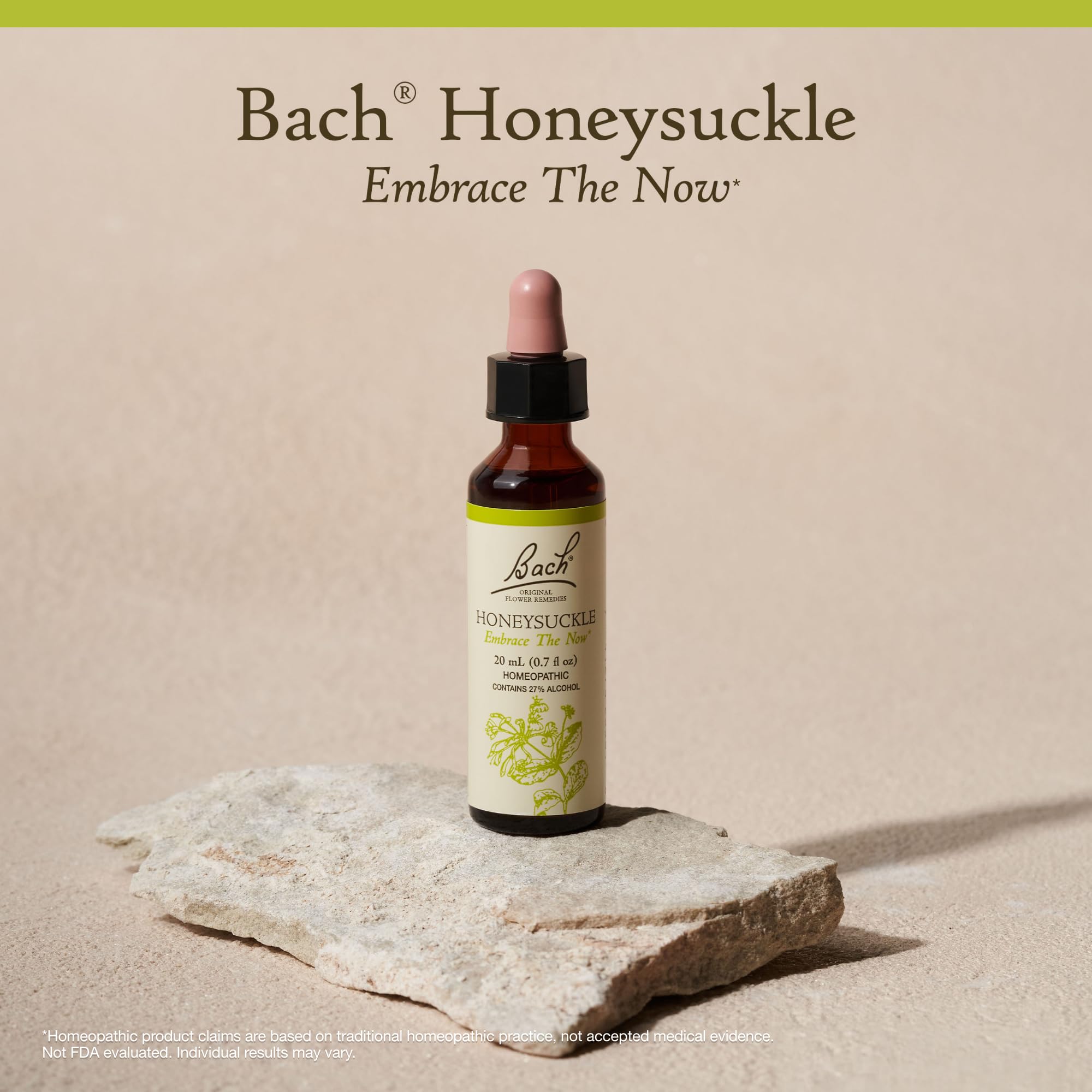 Boîte Bach Honeysuckle emballage soigné pour votre routine bien être
