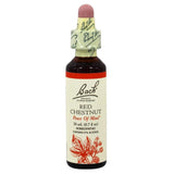 Bach Remèdes fleurs Red Chestnut — bouteille compte-gouttes pour paix d’esprit et équilibre émotionnel.