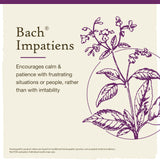Utilisation quotidienne d’Impatiens Bach pour mieux gérer retards et frustrations.