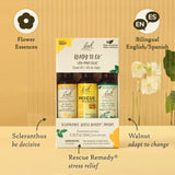 Bach Remèdes Floraux Vegan Ingrédients Simples, sans artificiels