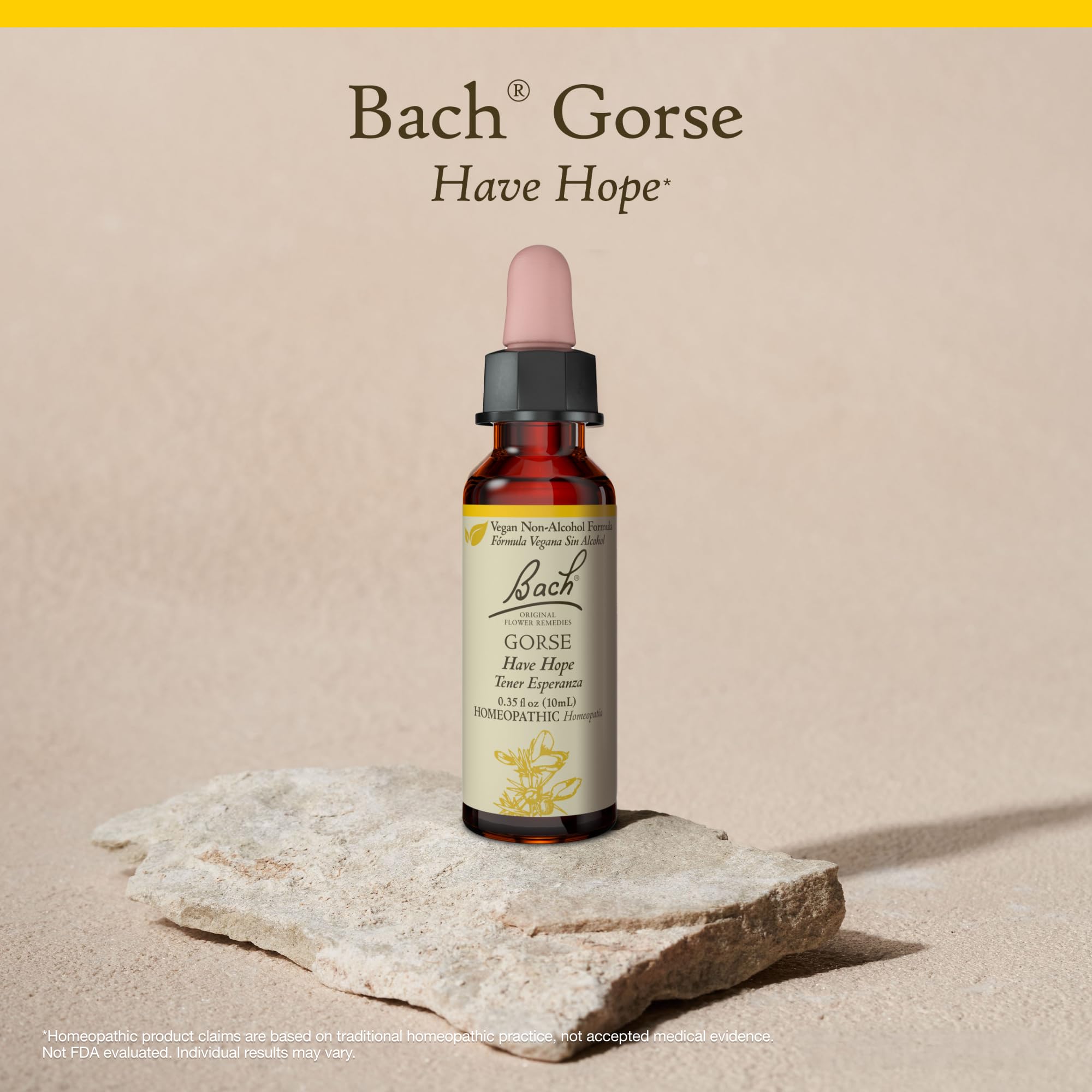 Bach Gorse – Bouteille 10 mL pratique et compacte.