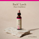 Gouttes sous-langue Bach Larch, prise pratique pour soutenir l estime de soi.