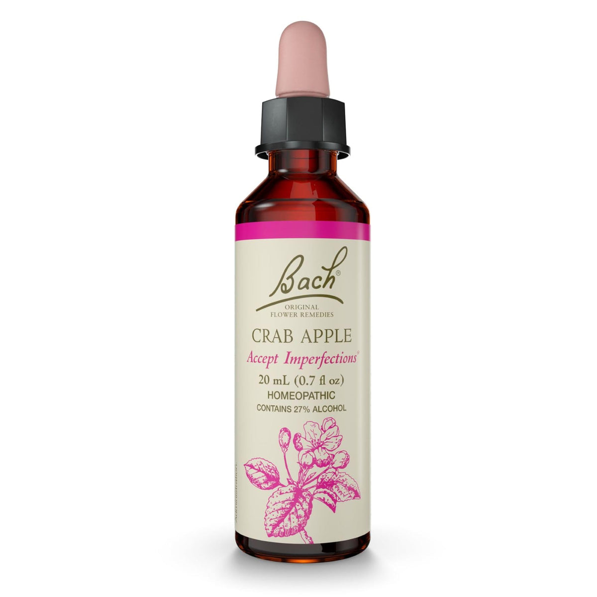 Bach Remedios Florales Crab Apple, gotas para uso diario