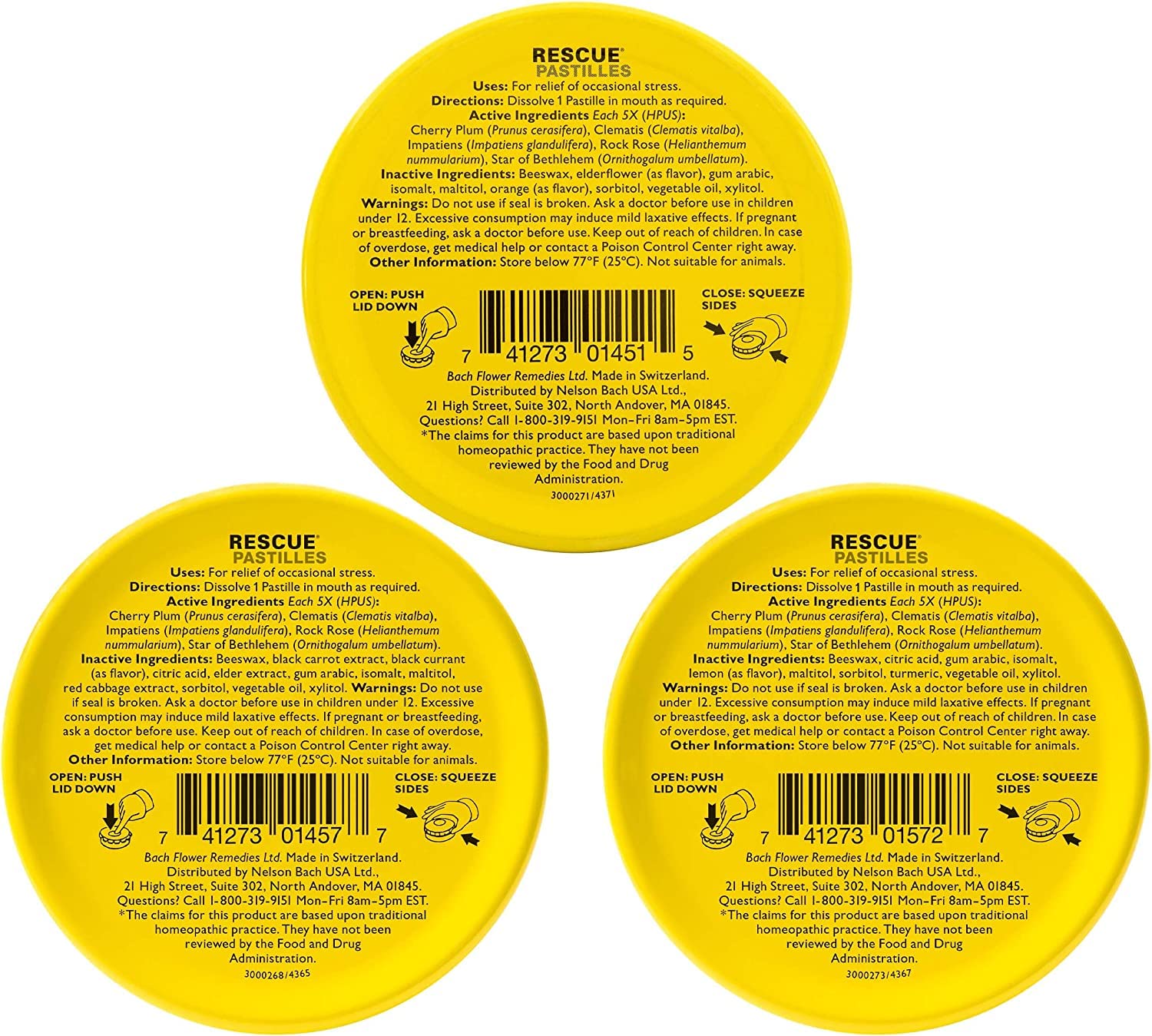 Utilisation en déplacement des pastilles Rescue Bach pour rester calme pendant la journée
